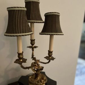 Pair Louis XV lamps.
Pair Louis XV early 19 century Lamps